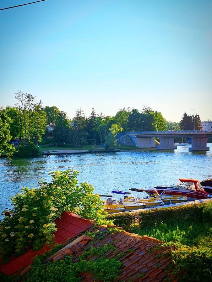 Loftowy Apartament W Centrum Mikolajek Mikołajki Buitenkant foto